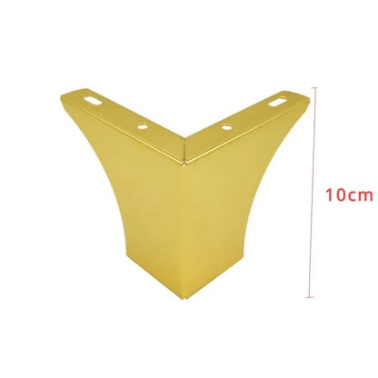 4Pcs, Pack Furniture Legs, Furniture Feet Metal, Sofa Legs Replacement, Coffee Table - Cupboard Cabinet - TV Stand Feet