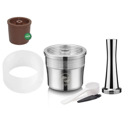 ICafilas Reusable Coffee Capsule Pod For illy X7.1 illy Y5 Machine Stainless Steel Refillable Coffee Maker Filter
