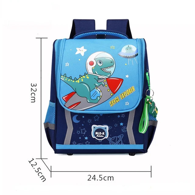 Cute Girls Unicorn Backpacks For Boys 1-3 Grade Cartoon Orthopedic Waterproof Backpack Kindergarten School Bag Mochila Escolar