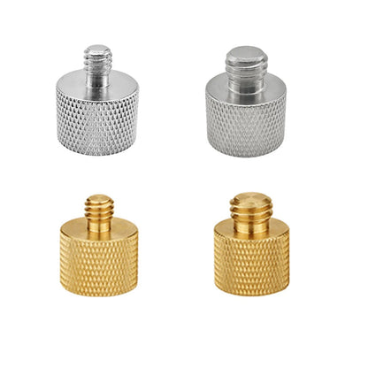 Microphone Holder Extended Rod 5/8"-27 5/8 1/4 3/8 Male Female Screw Converter Adapter Mic Stand Mount Tripod Camera Conversion