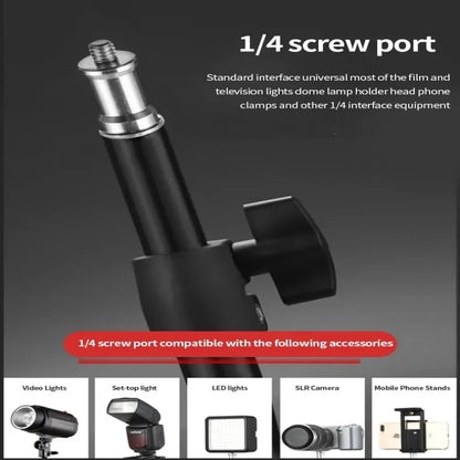 Heavy Duty Metal Alloy Light Stand Tripod for Photo Studio Softbox, Video Flash Reflector Stand, Lighting Background Stand