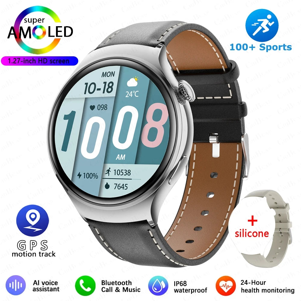 New GPS NFC Bluetooth Call Smartwatch, Women Watch, 4 mini Sports Track, Heart Rate Oximetry Monitoring Health Smartwatch For Woman