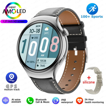 New GPS NFC Bluetooth Call Smartwatch, Women Watch, 4 mini Sports Track, Heart Rate Oximetry Monitoring Health Smartwatch For Woman