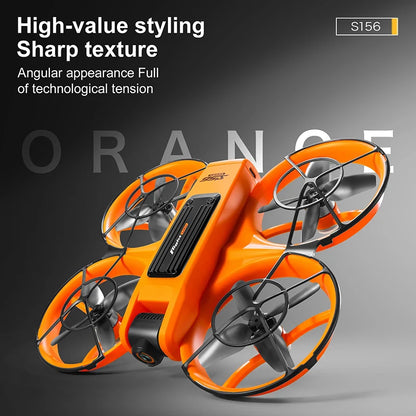 Upgrade S156 Drone 8K HD Dual Camera 3 Battery 5G WiFi FPV Brushless Motors Optical Flow Hover Obstacle Avoidance GPS Four-Axis Drone