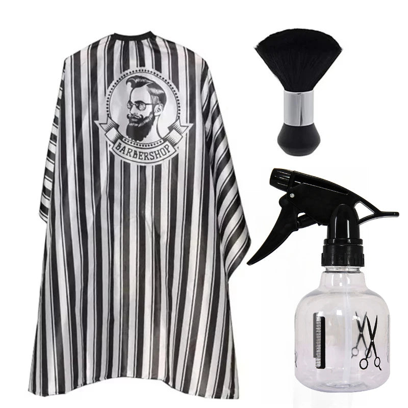WANMEI Waterproof Hairdressing Shawl Bib paper Set Nylon Hairdressing Salon Clothes Chopped Hair Isolator Hair Dyeing Tool