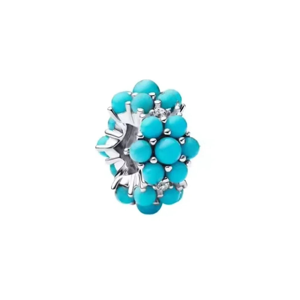 New 925 Silver Octopus crab Charm Bead Sea turtle starfish Seahorse dolphin Pendant Fit Original Bracelet Women DIY Jewelry Gift