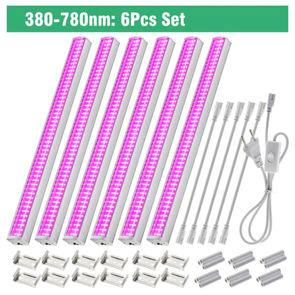 Luz de crecimiento LED de espectro completo para plantas de invernadero 4000K AC100V-265V IP65 resistente al agua para vegetales y flores de interior y exterior