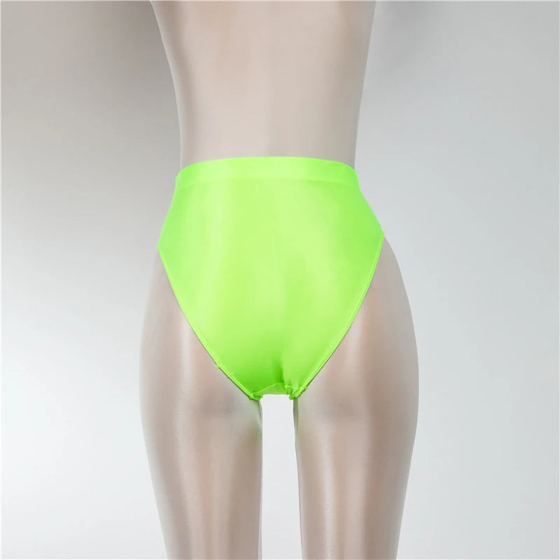 Women Elastic High Waist Panties Summer Slimming Belly Contracting Underwear Sexy Panties High Rise Breathable Knicker