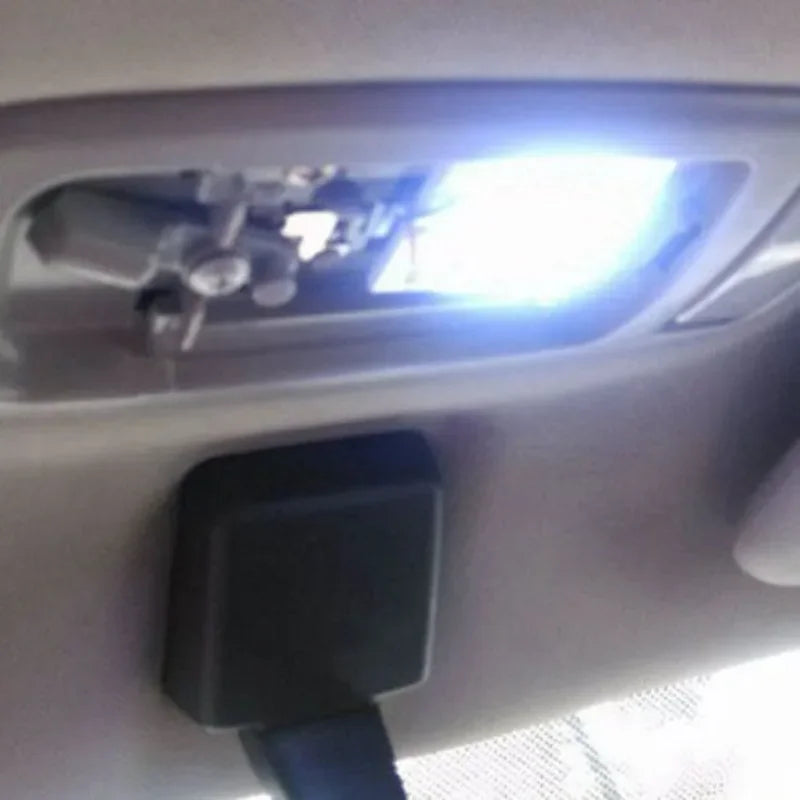 10/1 PCS 48 SMD T10 4W 12V COB Car Interior Panel LED Lights White Lamp Bulb Car Dome Reading Trunk Lamps