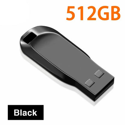 New Flash Drive 2TB USB 3.0 Mini High Speed Metal Pendrive 1TB 512GB Stick Portable Drive Waterproof Memoria Storage U Disk