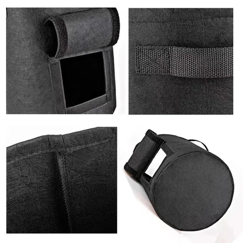 3Styles Felt, plant grow bags, nonwoven fabric garden potato pot, greenhouse vegetable growing bags, moisturizing vertical tools