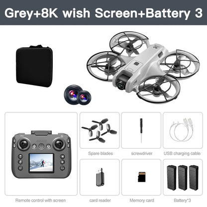 Xiaomi Mjia MINI V666 Drone 4K Professional WIFI 5G Dron Obstacle Avoidance Brushless Altitude Headless Mode RC Quadcopter Toys