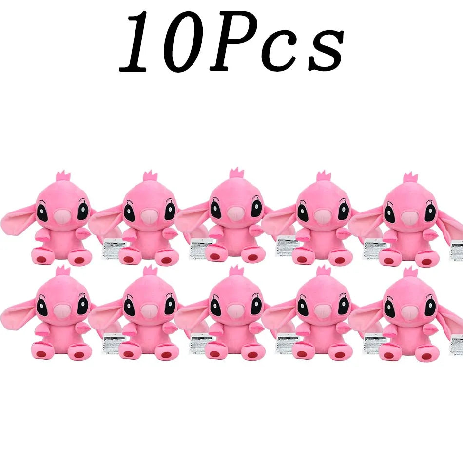2028 New 12cm 20cm 25cm Stitch Stuffed Plush Models Cartoon Stuffed Plush Dolls Anime Plush Baby Toys Kawaii Kids Birthday Gifts