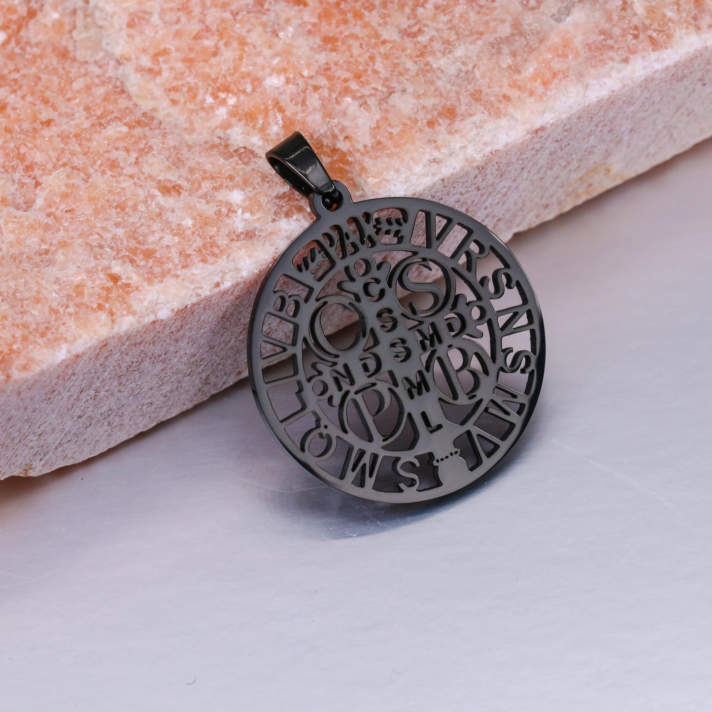 100% Stainless Steel Christian Jesus Cross Pendants Religion Cross Tree of Life Charms For Jewelry Prayer Baptism Gifts
