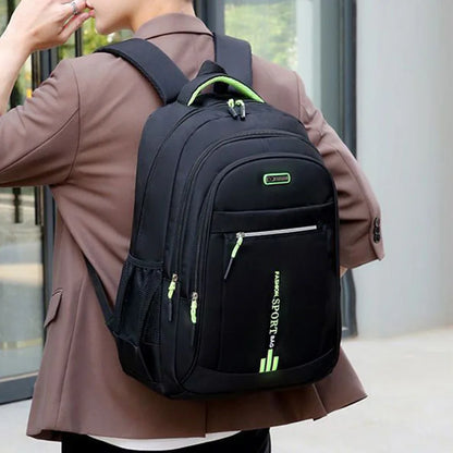 Ladies' backpack, female Korean version, trendy large capacity, high school, middle school, student backpack, travel bag, computer