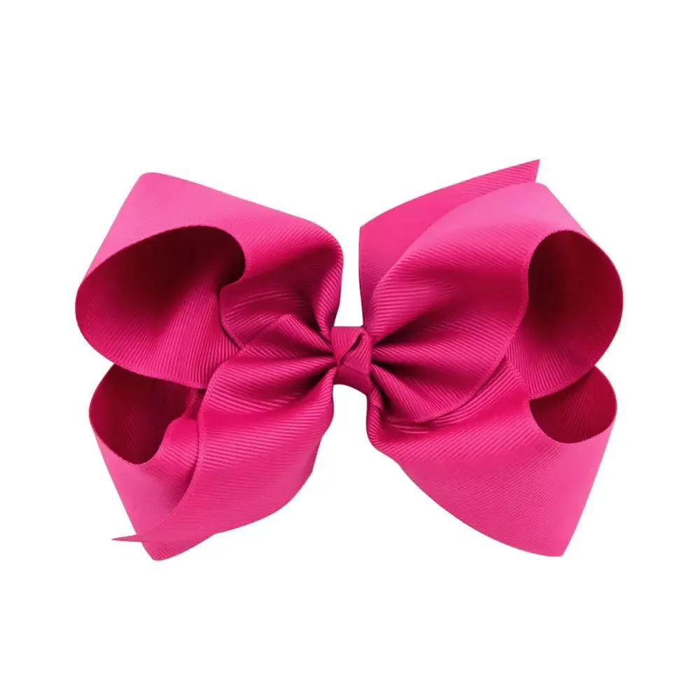1PC Grosgrain Ribbon Solid Color Hair Bows Clip Girls Hair Clips Hairpins Barrettes Kids Baby Hair Accessories Wholesale