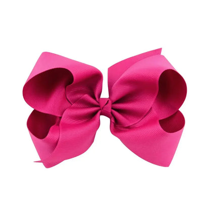 1PC Grosgrain Ribbon Solid Color Hair Bows Clip Girls Hair Clips Hairpins Barrettes Kids Baby Hair Accessories Wholesale
