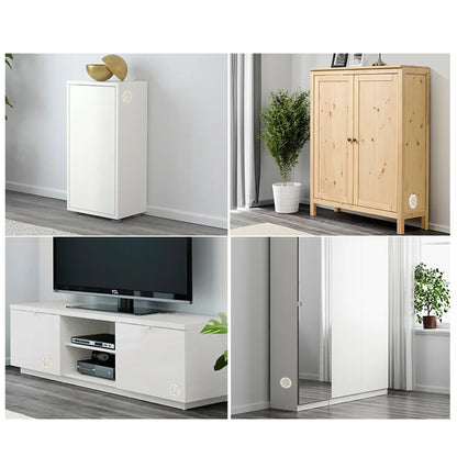 1Pc, Round Stainless Steel  Ventilation Cover, Louver Air Vent Grill Mesh Hole Cover For Wardrobe Cabinet, Furniture Accessories