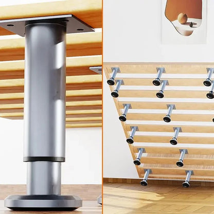 4pcs adjustable height furniture legs, table legs, used for cabinets, sofas, bed frames, tables, furniture support legs
