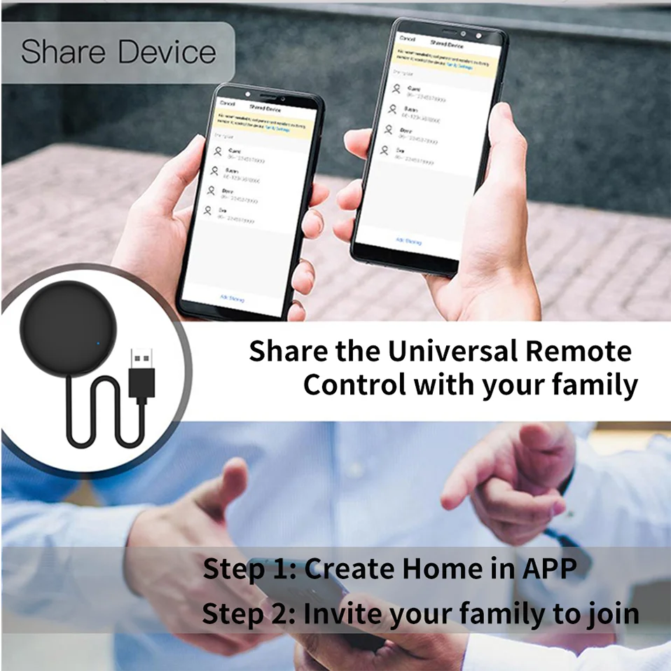 Tuya WiFi IR Remote For Smart Home Automation SmartLife APP Remote Control Universal infraredWork with Alexa SmartThings