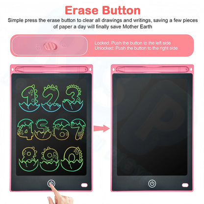 RSP 8.5 Inch Drawing Tablet LCD Writing Board For Kids Boys Girls Montessori Educational Toys Magic Doodle Board Birthday Gifts