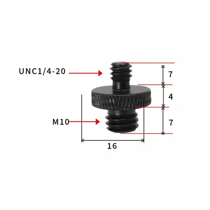 2/4pcs Universal Camera Conversion Screw 1/4 Male to 3/8 M4 M5 M6 M8 M10 Male Screw Tripod Monopod Mount Adapter Photography