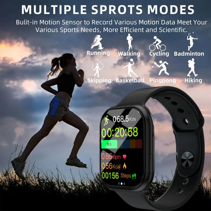 Smart Watch, Bluetooth Voice Call, Healthy Sports Bracelet, Fitness Tracker, Smart Watch For Men Women, Holiday Gift, LAXASFIT Series 10