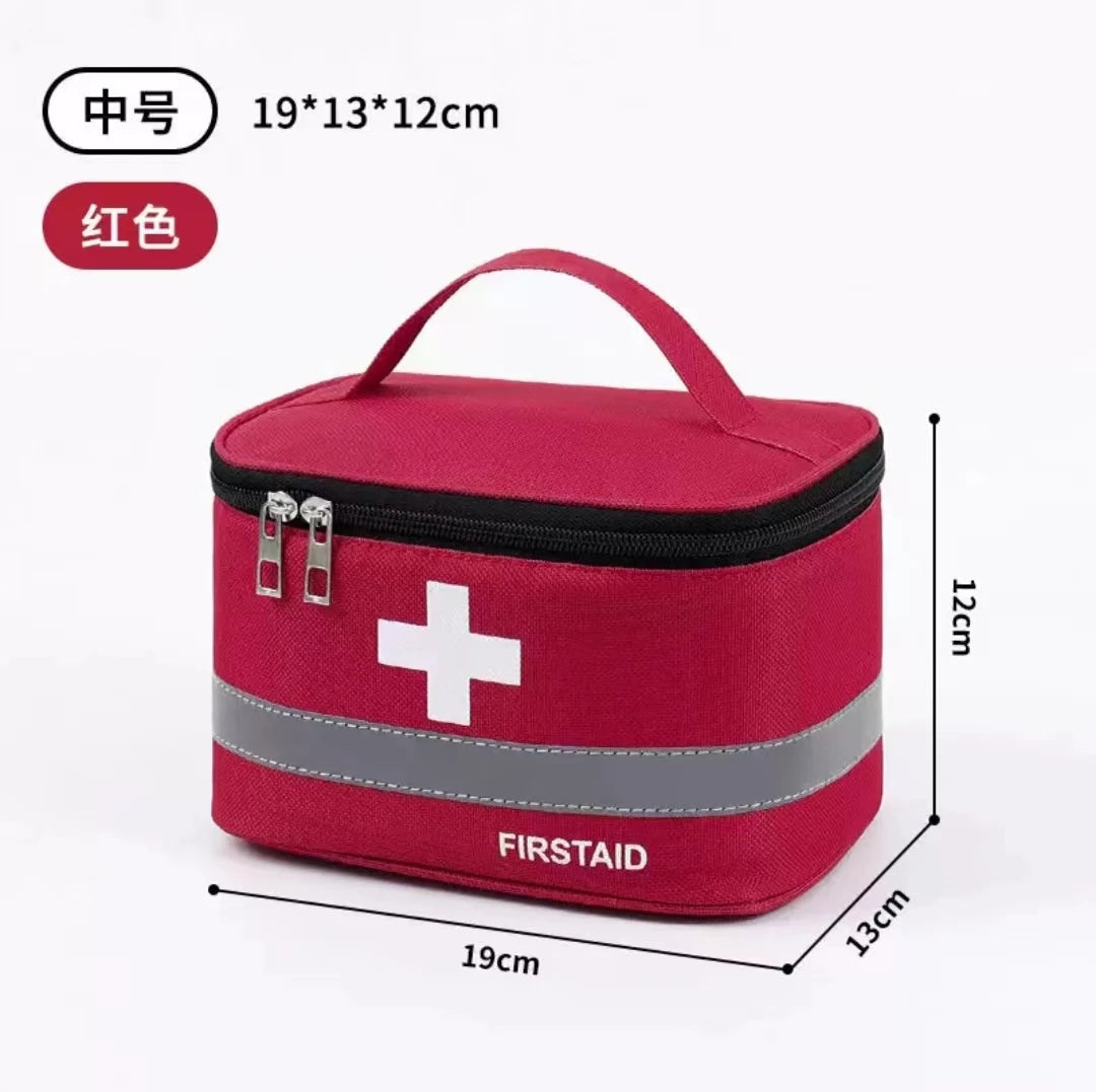 Portable First Aid Kit, Medicine Storage Bag, Outdoor Rescue Bag, Household Children's Large Capacity Medical Kit, Storage Organize