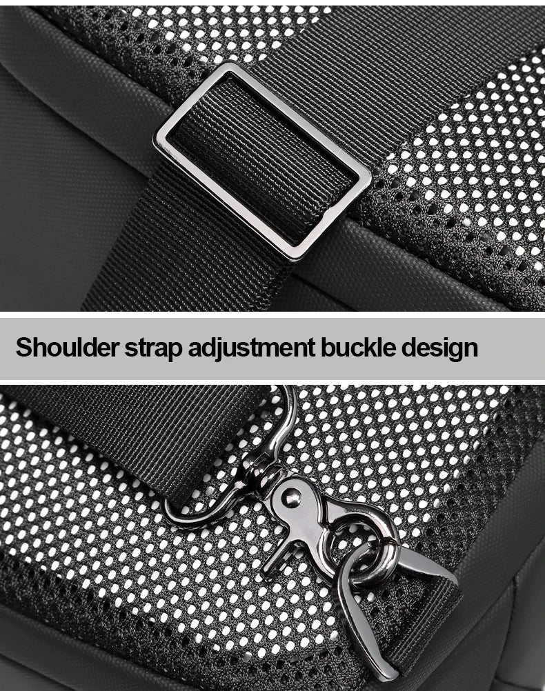 SWISS MILITARY Chest Bag Men's One Shoulder Crossbody Bag Large Capacity Outdoor Sports And Leisure Fashion Small Shoulder Bag