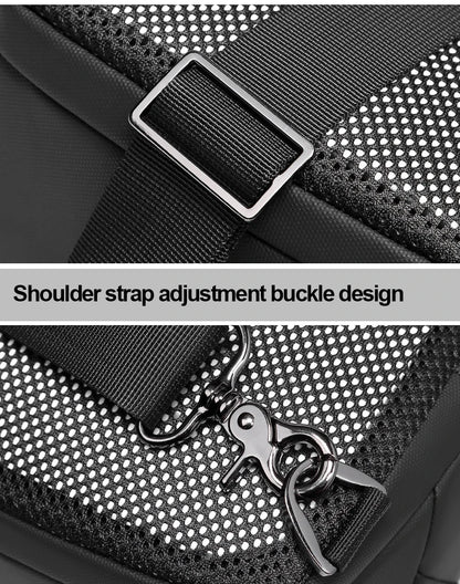 SWISS MILITARY Chest Bag Men's One Shoulder Crossbody Bag Large Capacity Outdoor Sports And Leisure Fashion Small Shoulder Bag