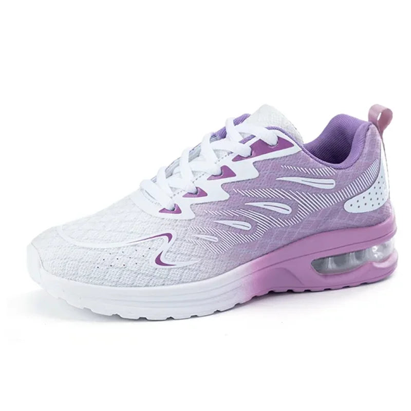 Sneaker Women's Walking Shoes Women's Fashion Air Cushion Mesh Breathable Tennis Sport Shoes