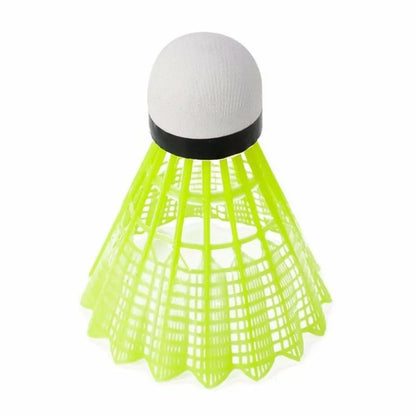 Nylon Badminton Shuttlecocks with Great Stability Durability, Indoor Outdoor Sports Training Balls