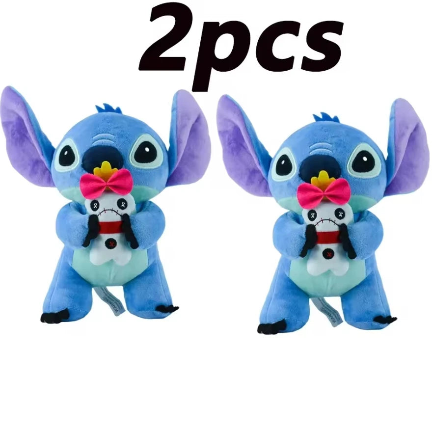 12cm 18cm 25cm Modelos de Peluches de Stitch Muñecos de Peluche de Dibujos Animados Juguetes de Peluche de Anime para Bebés Lindos Regalos de Cumpleaños para Niños