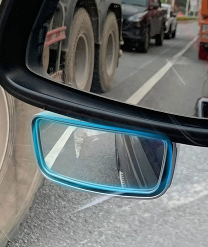 360 Degree Adjustable Wide Angle Side Rear Mirror Blind Spot Convex Mirrors for Car Reverse Parking Auxiliary Rear View Mirror