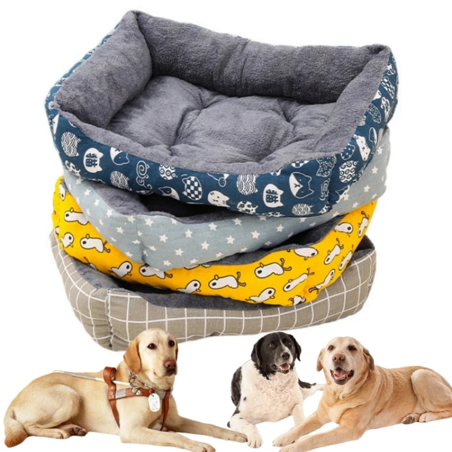 Pet Winter Nest Cat Beds Thicken Pet Mats Dog Bed for Small Medium Large Pet Dogs Sofa Bed Keep Warm Kennel Sleeping Beds