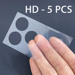 5 Pcs HD / Matte Lens Fibre Base Protective Film For iPhone 17 Pro 17 Pro Max Transparent Fiber Hollow Lens Chassis Film 17Pro