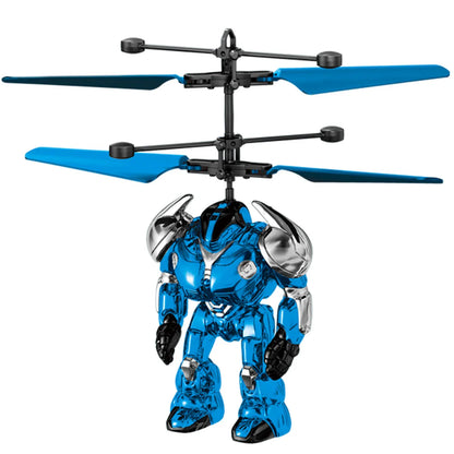 Intelligent Sensing Aircraft Mech Warrior Flying Robot Luminous Suspension Gesture Sensing Flying Ball