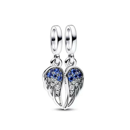 New Hot Selling Blue Pentagram, Butterfly Bead Turtle, Fish Pendant Suitable for European Original Bracelet DIY Exquisite Jewelry