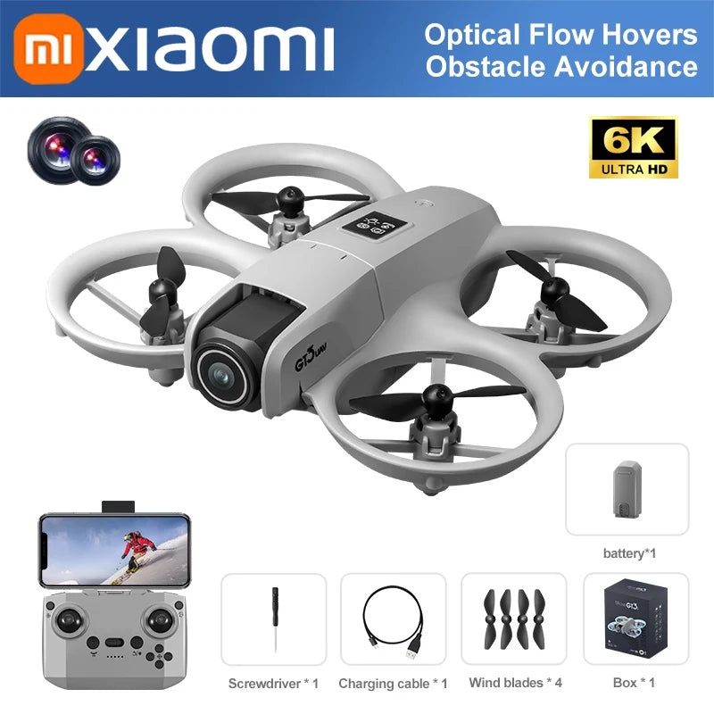 Xiaomi GT3 MAX GPS Drone 8K Aerial HD Photography Optical Flow Positioning Obstacle Avoidance Brushless Power 5G WIFI Drone
