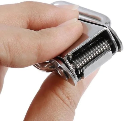 90° Duck-mouth Buckle Lock, Wooden Boxes, Hardware Closure Hasps, Snap Lock Clamp Quick Release Latch for Suitcase Drawers Cabinet