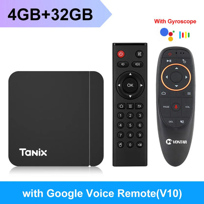 Smart TV Box Android 11 Tanix W2 Amlogic S905W2 Android 11.0 Media Player H.265 AV1 Dual Wifi HDR 10+ 4GB32GB Set Top Box 2G16G