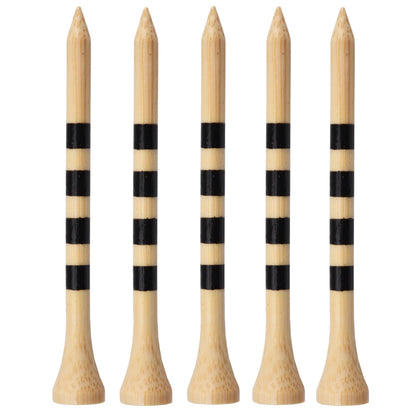 100pcs/bag professional bamboo golf Tee, the strength is 5 times that of ordinary Tee, more durable and more stable