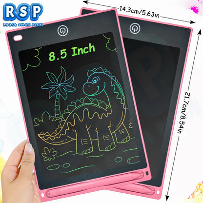 RSP 8.5 Inch Drawing Tablet LCD Writing Board For Kids Boys Girls Montessori Educational Toys Magic Doodle Board Birthday Gifts