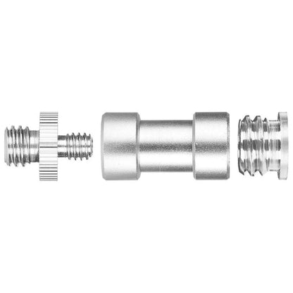 Camera Male to Female Conversion Screw 1/4" 3/8" Inch 20-Thread Fixed Mount Converter for DSLR Light Stand Tripod Ballhead