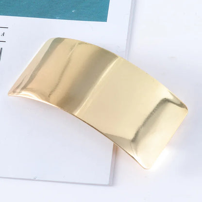 Metal Hair Clips Claw For Women Geometric Hairpin Barrettes Vintage Gold Silver Hairgrips Girls Ponytail Holder Hair Accessories
