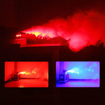 Disco Party automatic fog machine LED-600PLUS wedding club fogger DJ remote smoke device