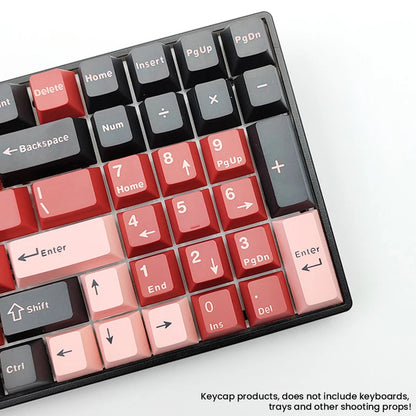 126 Keys Double Shot PBT Cherry Keycaps Mechanical Game Keyboard Wireless for MX Switch Keycap GMK67 GMK87 GMK61 Keyboard Keycap