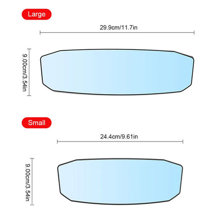 SEAMETAL Espejos de coche para bebé, espejo retrovisor interior, espejo retrovisor gran angular convexo, espejo antideslumbrante de gran visión, monitor auxiliar