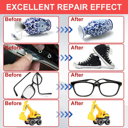 50/20g Multi-purpose 502 Instant Strong Super Glue Universal Superglue Mighty Instant Glue for Resin Ceramic Metal Glass Fast Dry