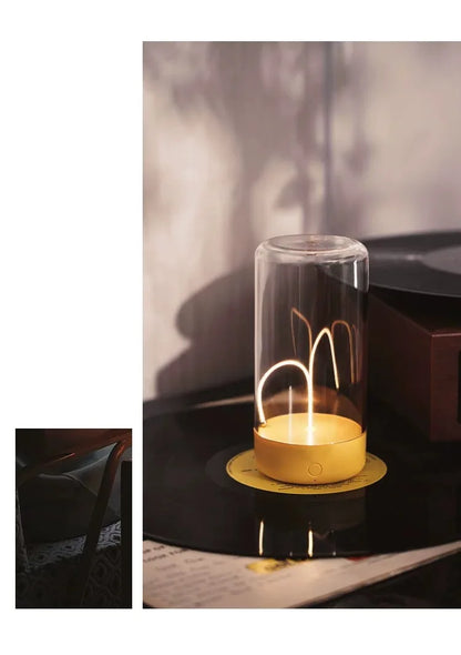 Portable quantum wire ambient magnetic light, Type-C charging, eye protection function, bedroom, study, camping, Christmas gift